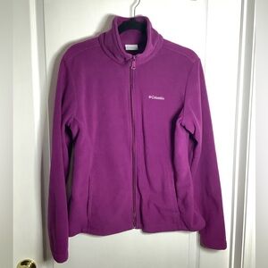 Columbia Rich Purple Fleece Jacket